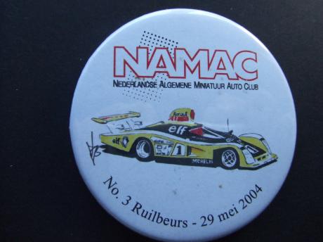 NAMAC miniatuur autobeurs Formule 1 Renault racewagen